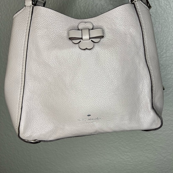 Kate Spade Talia Small Triple Compartment Satchel Soft Taupe - Picture 5 of 8